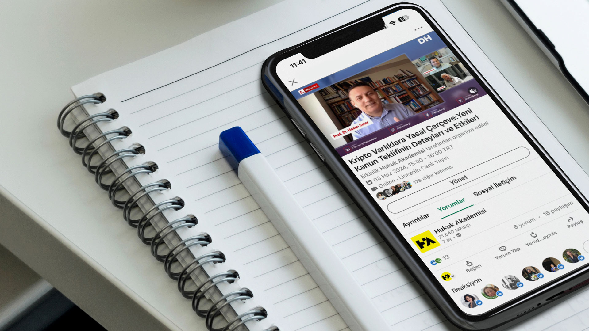 LinkedIn Live Events ScreenShot